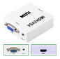 Conversor Vga A Hdmi Con Audio Adaptador 1080p Full Hd
